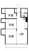江ノ島フェアビュウの間取り画像