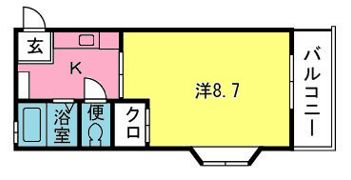 プレジィールの間取り画像