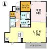 カーサポンティチェロの間取り画像