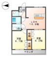 ラ・メルヴェールの間取り画像