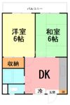 第一加藤コーポの間取り画像