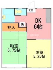 コウワハイツ1の間取り画像