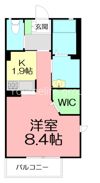 エトワール Aの間取り画像