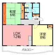 椿ハイツの間取り画像