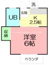 第2湘南ハイツの間取り画像