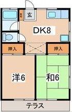 久保田コーポIIの間取り画像