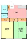 久保田コーポIIの間取り画像