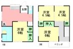 吉川テラスハウスの間取り画像