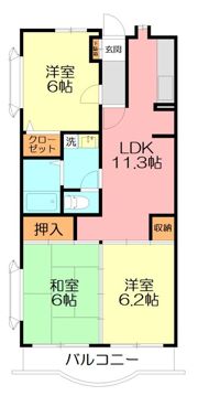 マローネの間取り画像