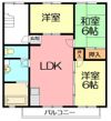 ハイツシルフィードの間取り画像