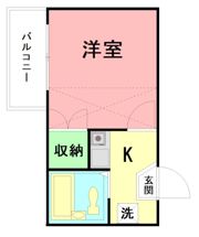 アステル藤沢の間取り画像