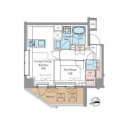 LUXENA＋PAWS藤沢の間取り画像