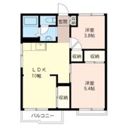 ふじみ野ハイツの間取り画像
