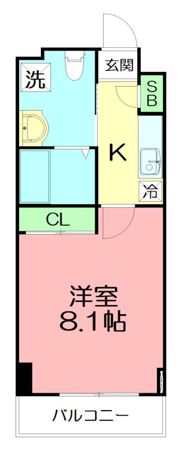 S-FORT小田原栄町の間取り画像