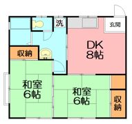 コーポ栄の間取り画像