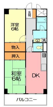 メゾンドサンクの間取り画像