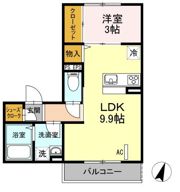 ビューテラスIIの間取り画像