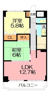 藤ロイヤルの間取り画像