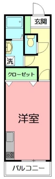 パープルハイツの間取り画像