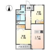メゾン フルールの間取り画像