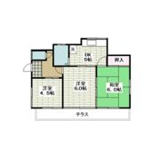 西八幡1丁目 貸家の間取り画像