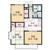 シティー堂山Aの間取り画像