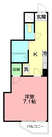 サンライトAONEの間取り画像