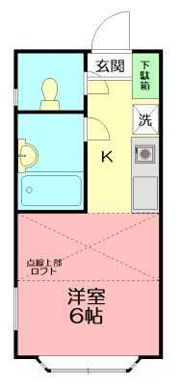 パンシオン善行No.2の間取り画像