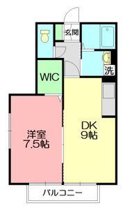 レセンテミナミの間取り画像