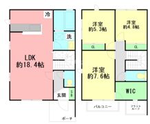 ビラ久木の間取り画像