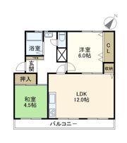 名瀬マンションの間取り画像