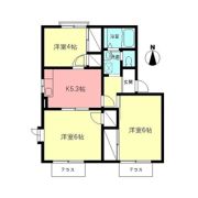 クレストハイムIIの間取り画像