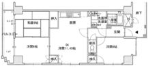アクシア八芳の間取り画像