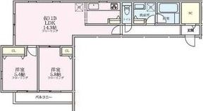 シンセイレジデンス入谷の間取り画像