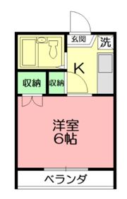 KAWASUMIハイツの間取り画像