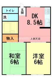メゾンカミヤの間取り画像