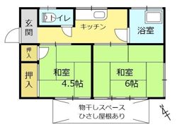 海老名市国分寺台3丁目貸戸建の間取り画像