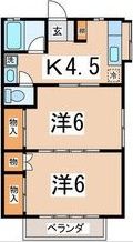 第2スズキハイツの間取り画像