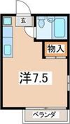 ハイツハピネスの間取り画像