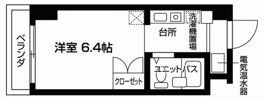 スチューデントハイツ本厚木の間取り画像