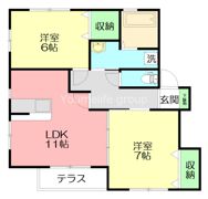 ブリーズハウスIの間取り画像