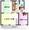 リバーサイドハイツの間取り画像