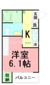 アザーレ・パッシオ本厚木Bの間取り画像