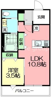 メゾンサンコウの間取り画像