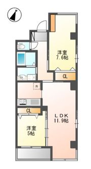 メルヴェーユ桜森の間取り画像