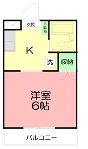ジュネス米山の間取り画像
