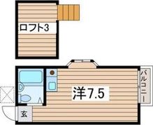 小柳ハイムの間取り画像