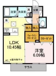 クレール湘南台V Aの間取り画像