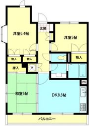 ドエル砂押橋の間取り画像