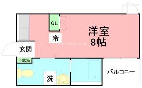 ベイルーム長後の間取り画像